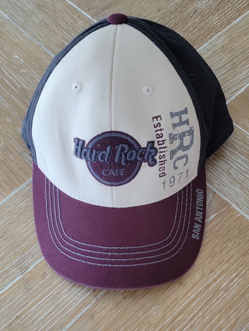 Hard Rock Cafe San Antonio 1971 Cap Hat One Size 97% Cotton NWOT
